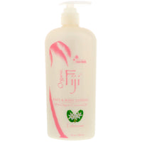 Fiji, loción para rostro y cuerpo, infundida con aceite de coco crudo, nardo, 12 oz (354 ml)