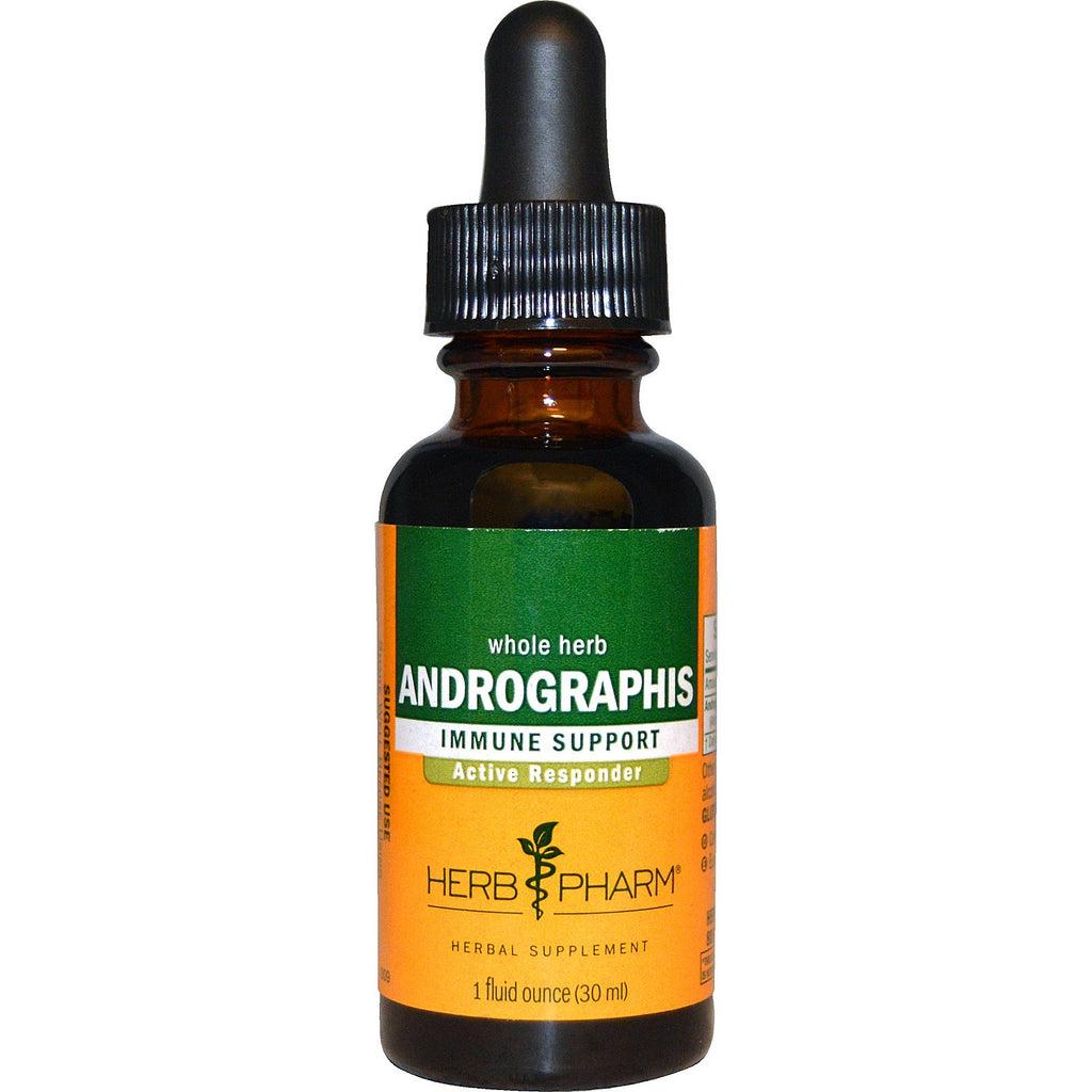 Herb Pharm, Andrographis، عشبة كاملة، 1 أونصة سائلة (30 مل)