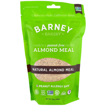 Barney Butter, mandelmjöl, naturlig mandelmjöl, 13 oz (368 g)