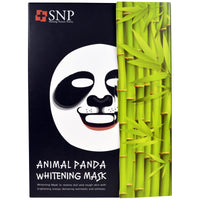 SNP, Animal Panda Whitening Mask, 10 Masks x (25 ml) Each