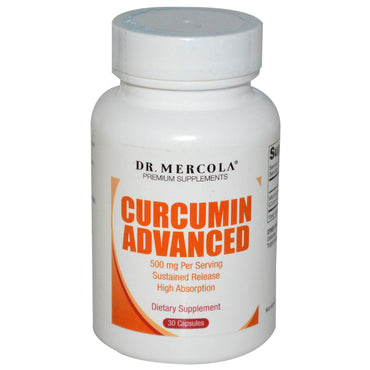 Dr. Mercola, Curcumin Advanced, 500 mg, 30 capsule
