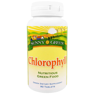 Verde soleado, clorofila, 90 comprimidos.