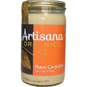 Artisana, , Beurre de noix de cajou, 14 oz (397 g)