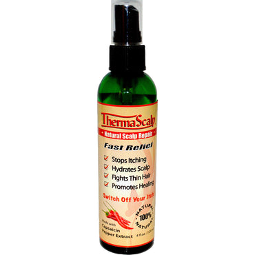 Greensations, ThermaScalp, Reparación natural del cuero cabelludo, 4 fl oz (120 ml)
