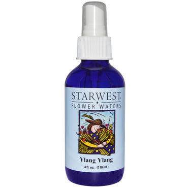 Starwest Botanicals, Flower Waters, Ylang Ylang, 4 uncje (118 ml)