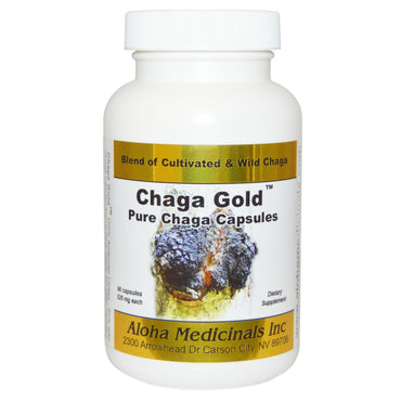Aloha Medicinals Inc., Chaga Gold, 90 Capsules