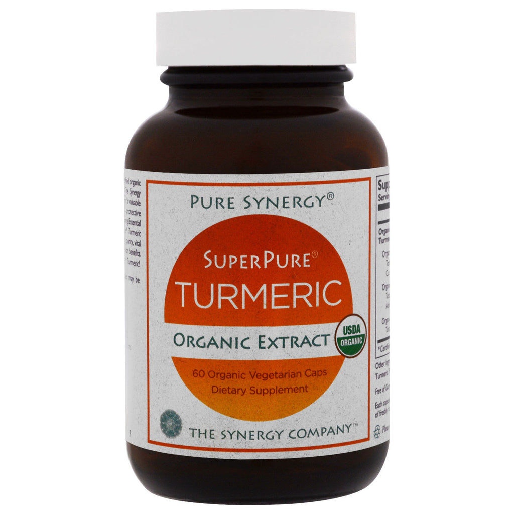 Het synergiebedrijf, superpuur kurkuma-extract, 60 groentecapsules