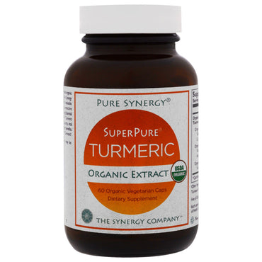 The Synergy Company, Extrait de curcuma SuperPure, 60 gélules végétales