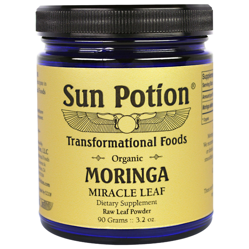 Sun Potion, Pó de Folha de Moringa, 90 g (3,2 oz)