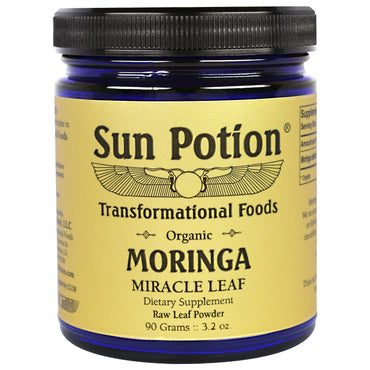 Sun Potion, Pó de Folha de Moringa, 90 g (3,2 oz)