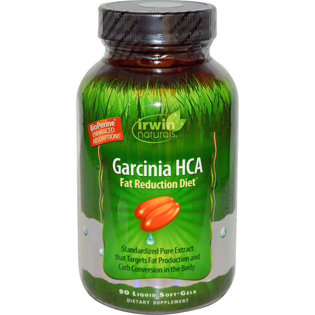 Irwin Naturals, Garcinia HCA, 90 soft-gel liquidi