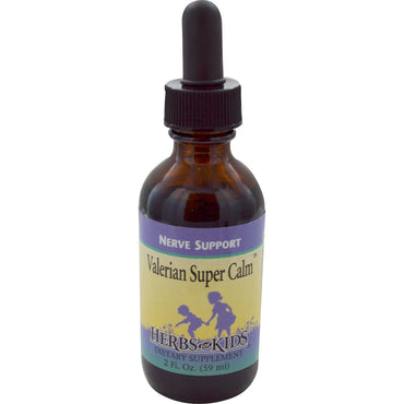 Ierburi pentru copii, Valerian Super Calm, 2 fl oz (59 ml)