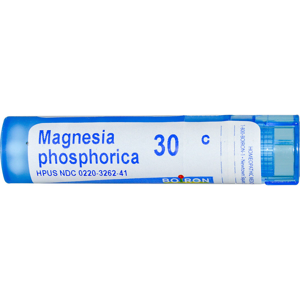 Boiron, remedios únicos, magnesia fosfórica, 30 °C, aproximadamente 80 gránulos