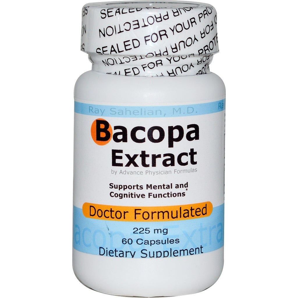 Advance Physician Formulas, Inc., extracto de bacopa, 225 mg, 60 cápsulas