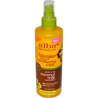 Alba Botanica, Hawaiian Leave-In Conditioning Mist, Drink It Up Coconut Milk, 8 fl oz (237 ml)