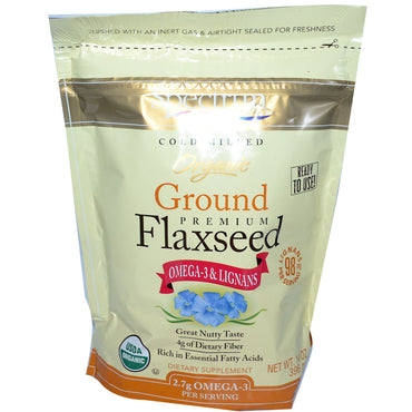 Spectrum Essentials,  Ground Premium Flaxseed, 14 oz (396 g)