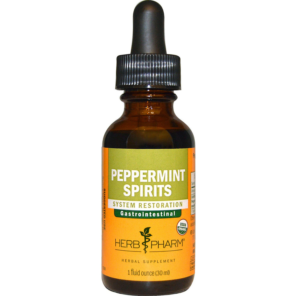 Herb Pharm, Spiritueux de menthe poivrée, 1 fl oz (30 ml)