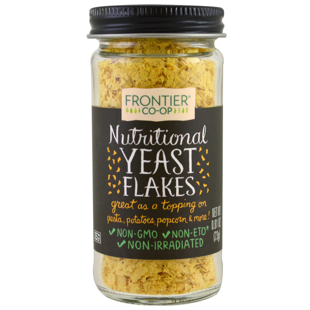 Frontier Natural Products, Nutritional Yeast Flakes, 0.81 oz (23 g)