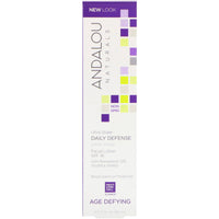 Andalou Naturals, Age Defying, Ultra Sheer Daily Defense, Facial Lotion, SPF 18, 2.7 fl oz (80 ml)