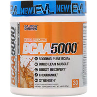 EVLution Nutrition, BCAA5000, Limonade à la pêche, 9,8 oz (279 g)