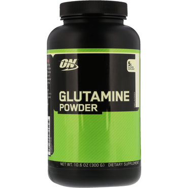 Optimum Nutrition, poudre de glutamine, sans saveur, 10,6 oz (300 g)
