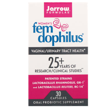 Jarrow Formulas, Fem Dophilus para mujeres, 30 cápsulas