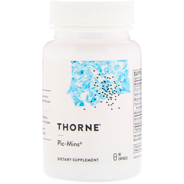Thorne Research, Pic-Mins, 90 gélules