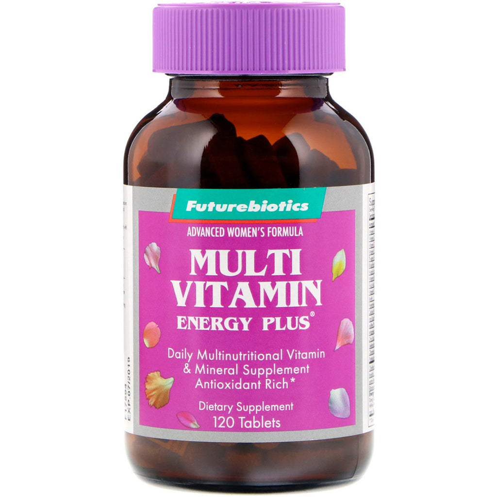 FutureBiotics, formula avanzata per donna, Multi Vitamin Energy Plus, 120 compresse