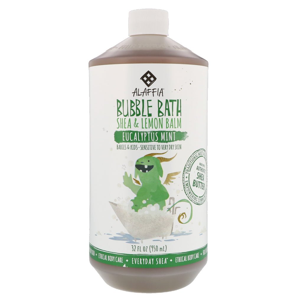 Everyday Shea Bubble Bath Shea & Citronmelisse Eucalyptus Mint 32 fl oz (950 ml)