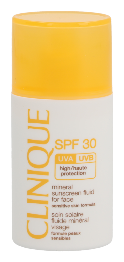 Clinique Crème Solaire Minérale Liquide Pour Visage SPF30 30 ml