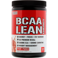 EVLution Nutrition, BCAA Lean Energy, Fruit Punch, 11.8 oz (336 g)