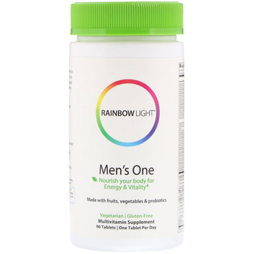 Rainbow Light, Men's One, 90 tabletter