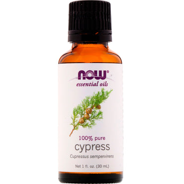 Now Foods, Essential Oils, Cypress, 1 fl oz (30 ml)
