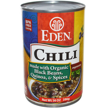 Eden Foods, chile, vegetariano, 14 oz (396 g)