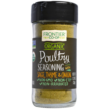 Frontier Natural Products,  Poultry Seasoning, 1.20 oz (33 g)
