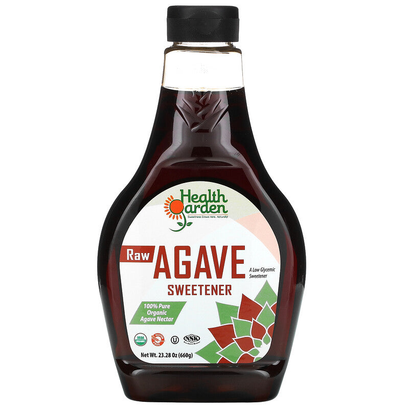Health Garden, rå agave sødemiddel, 23,28 oz (660 g)