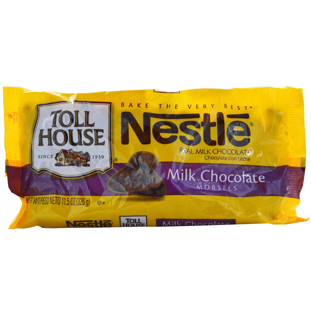 Nestle Toll House, Kawałki Mlecznej Czekolady, 11,5 uncji (326 g)