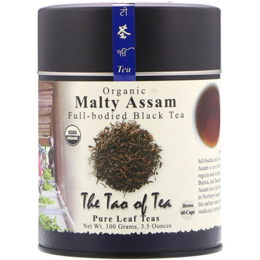 The Tao of Tea, Chá Preto Encorpado, Malty Assam, 100 g (3,5 oz)