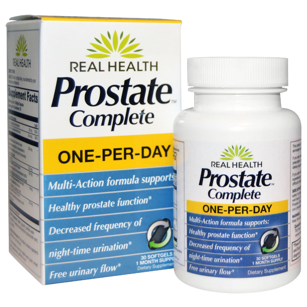 Real Health, Próstata completa, 30 cápsulas blandas