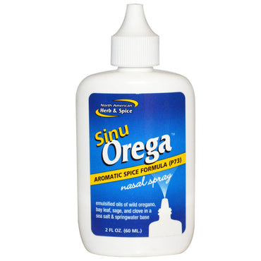 North American Herb & Spice Co., Sinu Orega, Spray Nasal, 60 ml (2 fl oz)