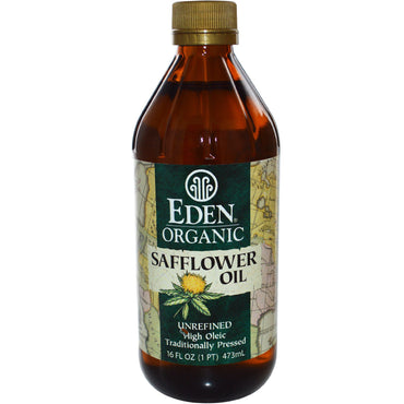 Eden Foods, saffloerolie, ongeraffineerd, 16 fl oz (473 ml)