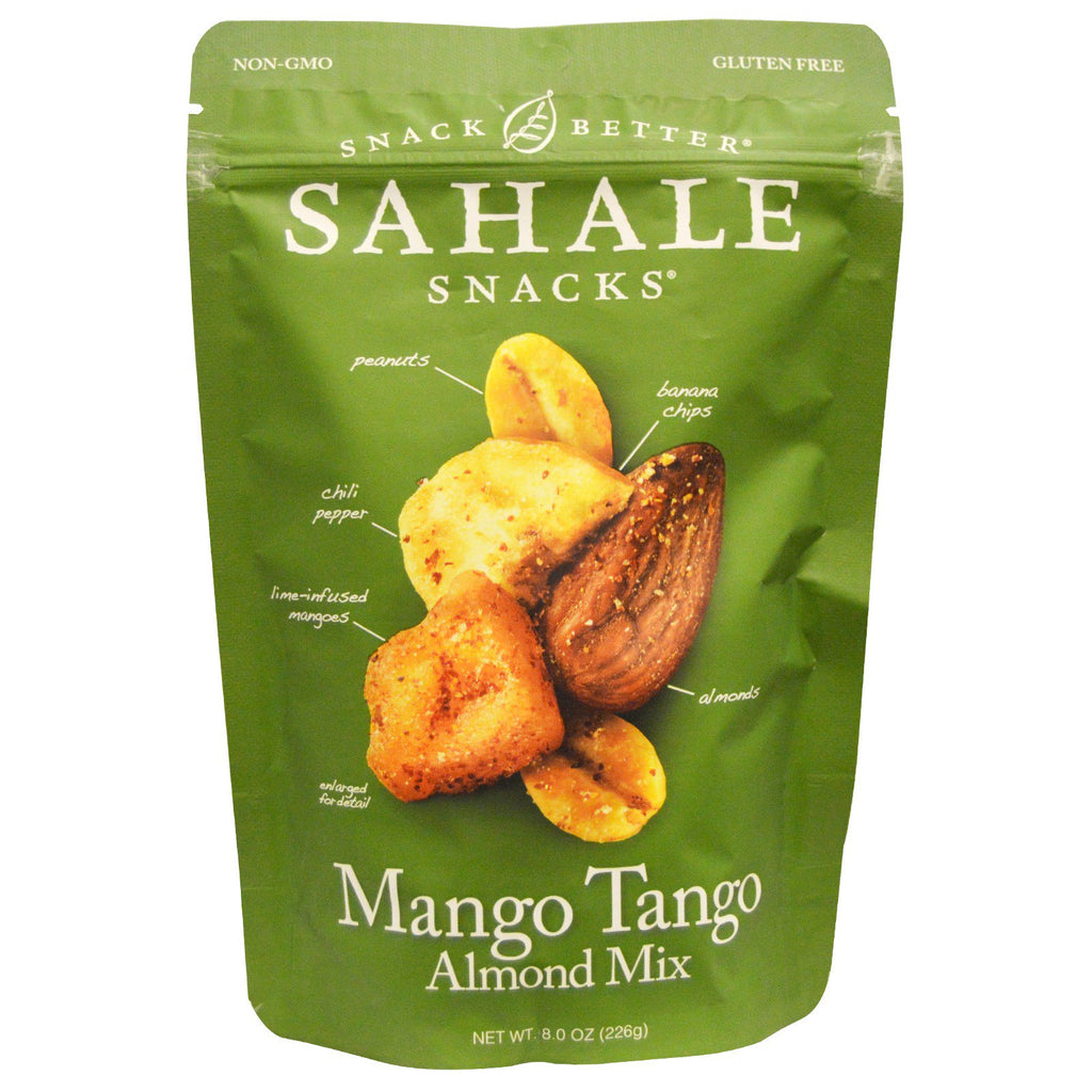 Snack Sahale, mix di mandorle Mango Tango, 8 once (226 g)