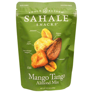 Gustări Sahale, amestec de migdale cu mango Tango, 8 oz (226 g)