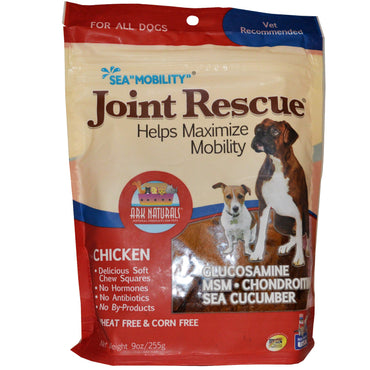 Ark Naturals, Sea "Mobility", Joint Rescue, For All Dogs, Chicken, 9 oz (255 g)