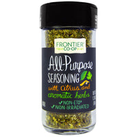 Frontier Natural Products, All-Purpose Seasoning, With Citrus and Aromatic Herbs, 1.20 oz (34 g)