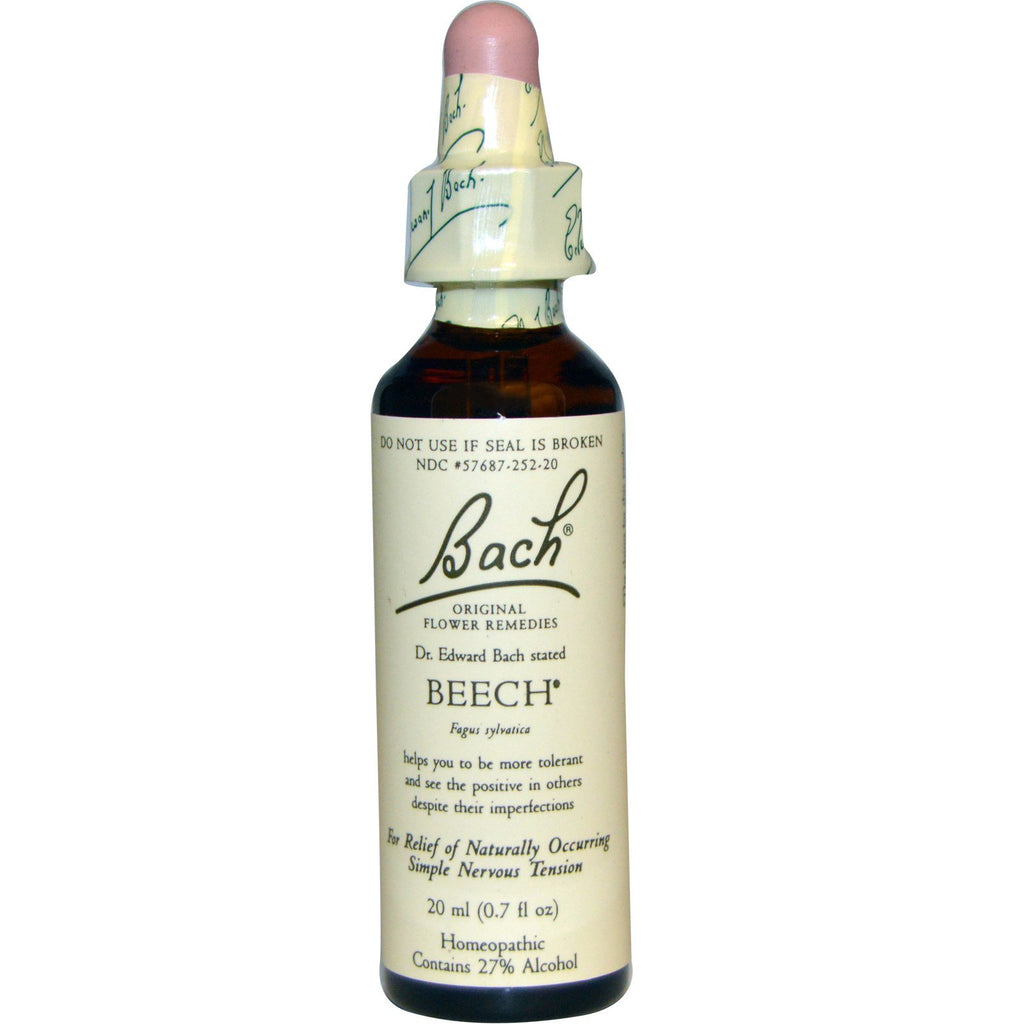 Bach, Original Flower Remedies, Beech, 0.7 fl oz (20 ml)