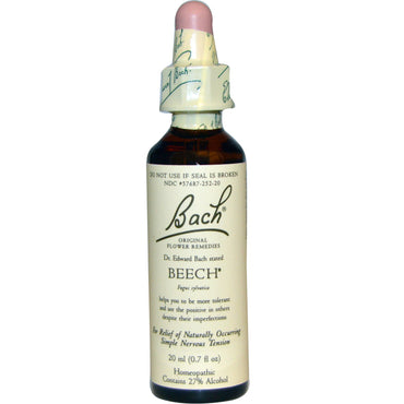 Bach, Original Flower Remedies, Buche, 0,7 fl oz (20 ml)
