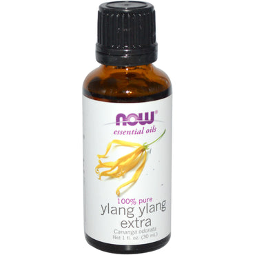 Now Foods, essensielle oljer, Ylang Ylang Extra, 1 fl oz (30 ml)