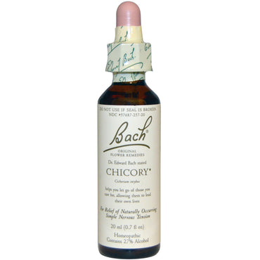 Bach, remedii florale originale, cicoare, 0,7 fl oz (20 ml)