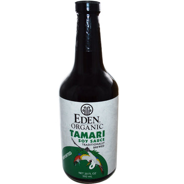 Eden Foods, Tamari soyasaus, 20 fl oz (592 ml)